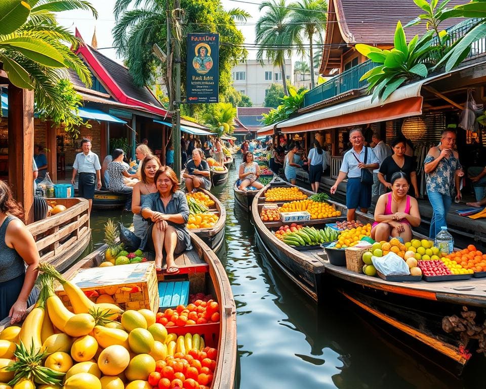 Bangkok: Entdecke die schwimmenden Märkte und Tempel