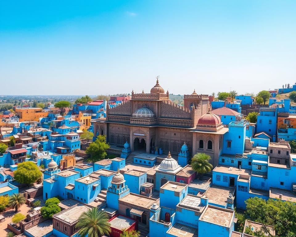 Bundi: Blaue Altstadt und Palast der Maharadschas in Indien