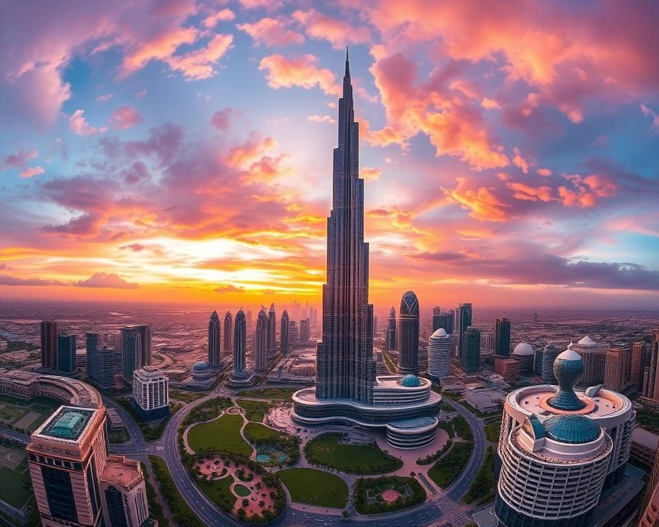 Burj Khalifa atemberaubende Aussicht