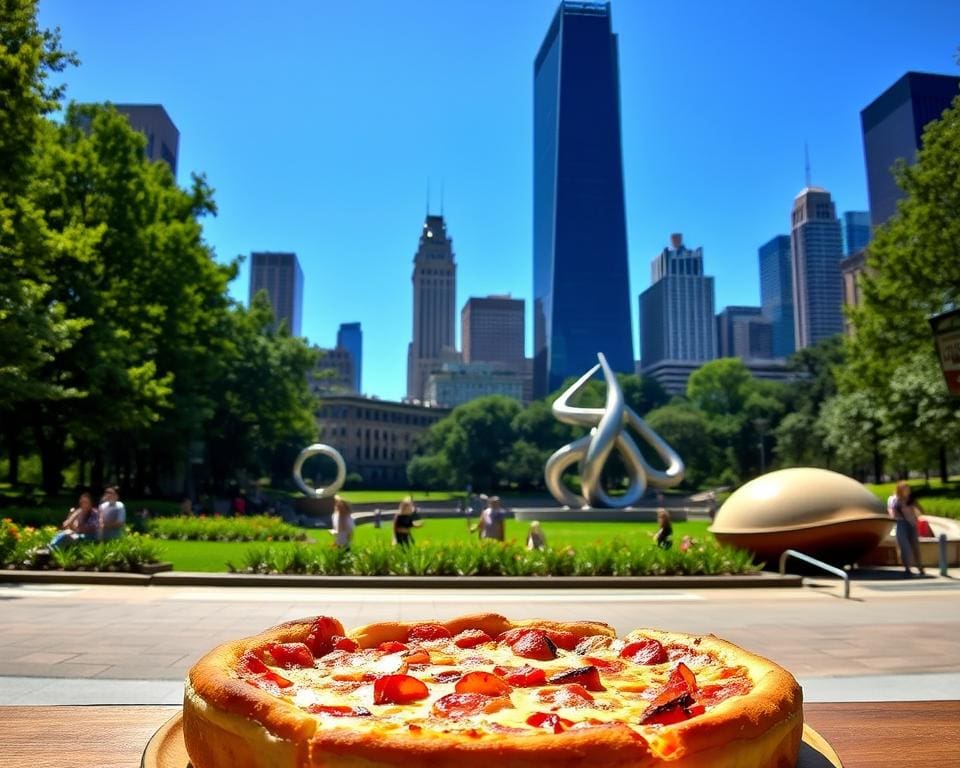 Chicago: Besuche die Millennium Park Skulpturen und Deep Dish