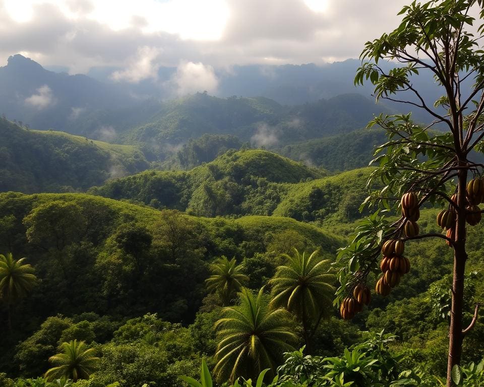 Cobán: Kakaoplantagen und Nebelwälder in Guatemala