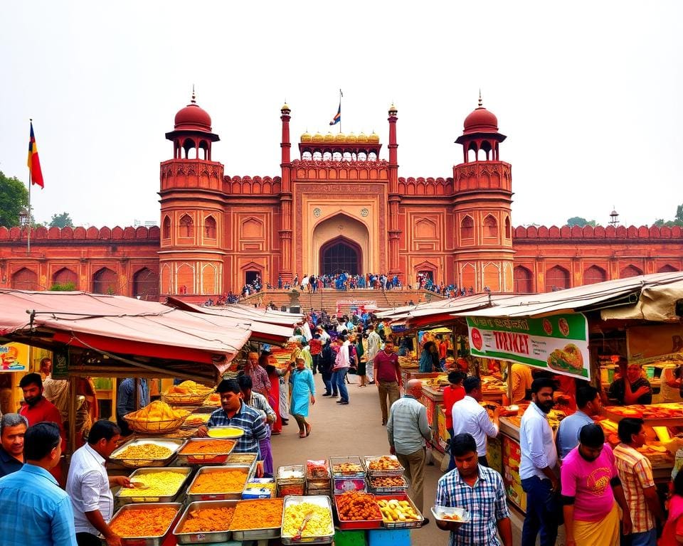 Delhi: Das Rote Fort besuchen und indisches Streetfood probieren