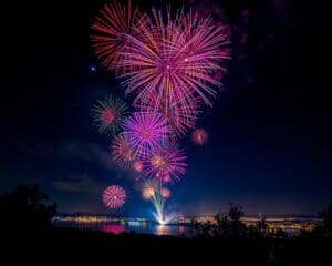 Feuerwerk-Shows: Farben am Himmel