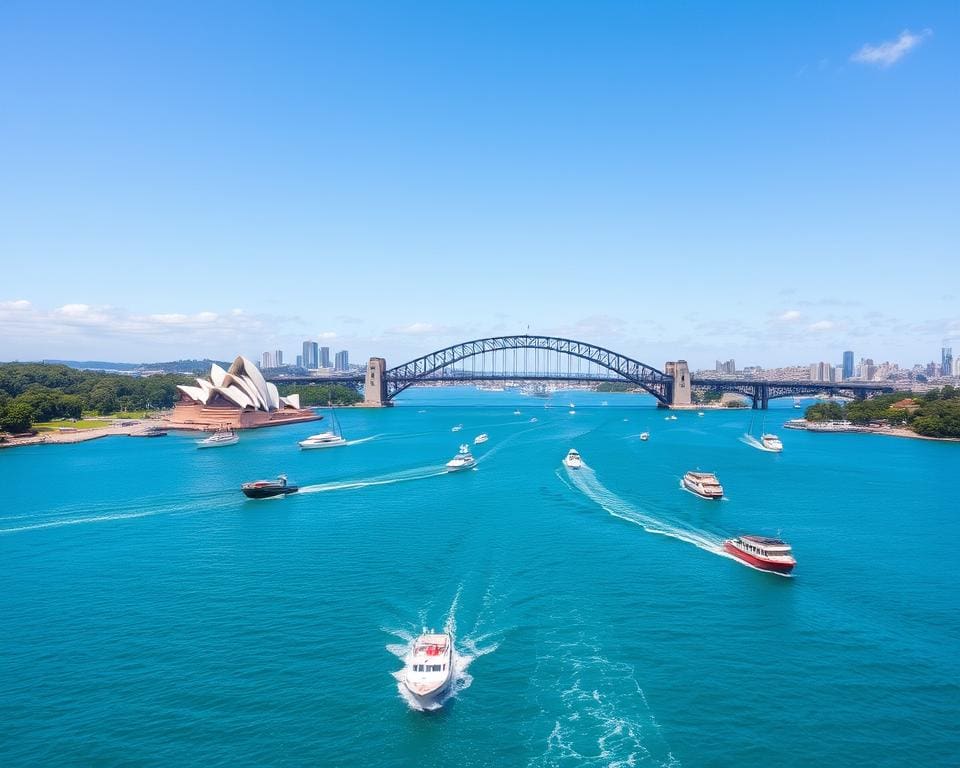 Hafenrundfahrt erleben Sydney maritime Perlen