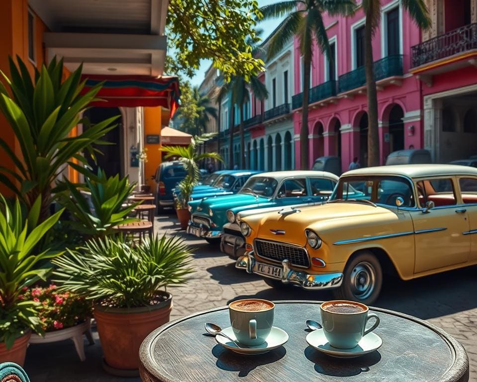 Havanna: Oldtimer und kubanischen Kaffee genießen