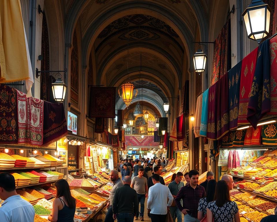 Historische Märkte in Istanbul, Türkei