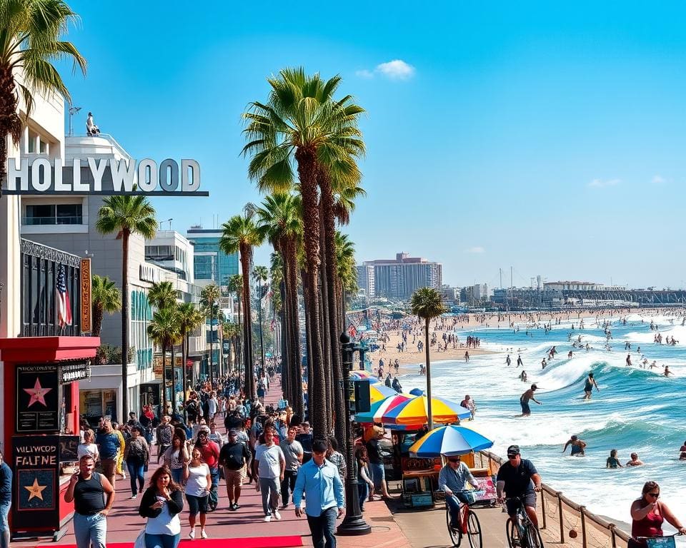 Hollywood Boulevard und Venice Beach