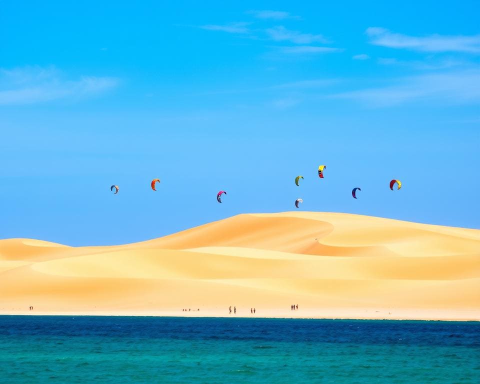 Jericoacoara: Dünen und Kitesurfen in Brasilien