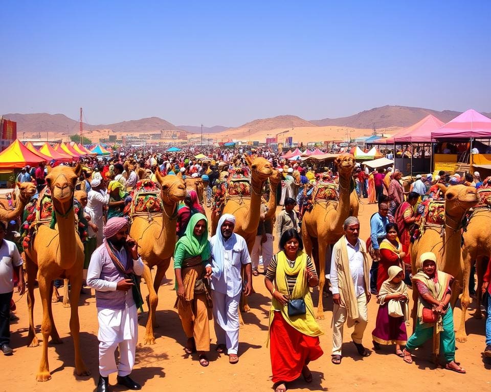 Kamelmarkt in Pushkar