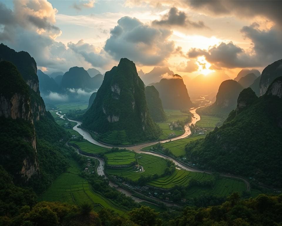 Karstlandschaft in Yangshuo