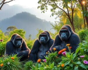 Kigali: Besuche den Volcanoes Nationalpark und Gorillas