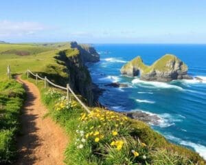 Küstenwanderungen in Cornwall, England