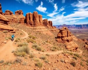 Mountainbiking in Moab, Utah