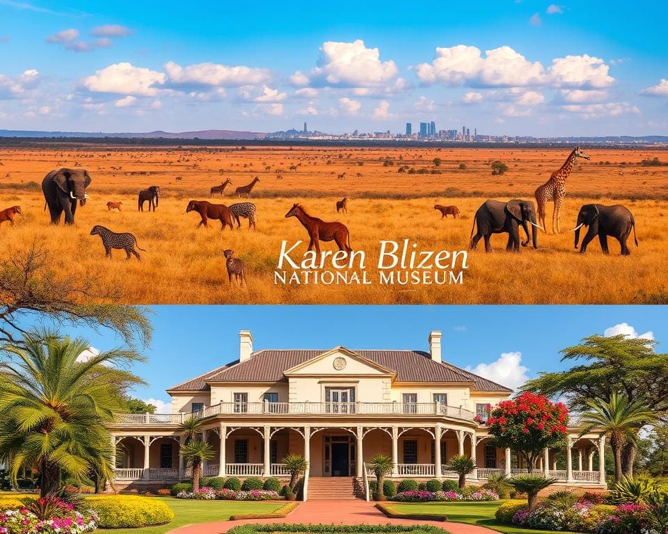 Nairobi: Safari im Nairobi Nationalpark und Karen Blixen Museum