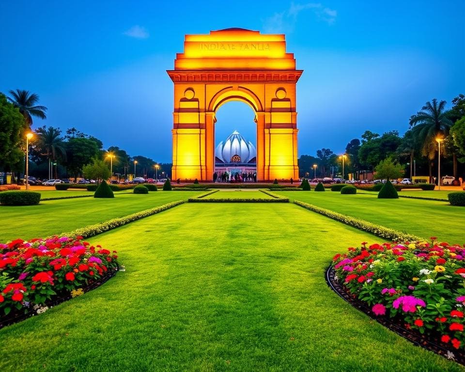 New Delhi: Besuche das India Gate und den Lotus-Tempel