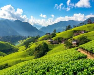 Nuwara Eliya: Teeplantagen und Bergdörfer in Sri Lanka