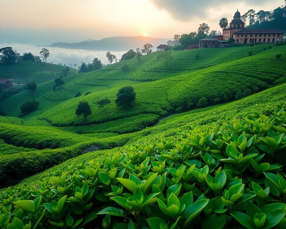 Nuwara Eliya: Teeplantagen und Kolonialarchitektur