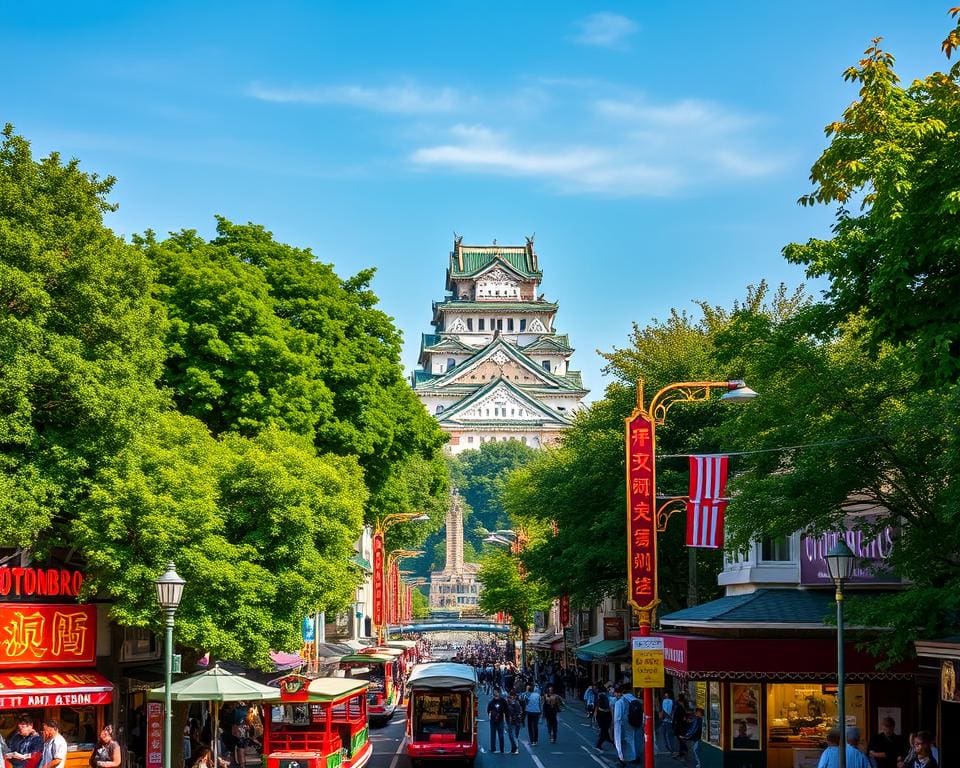 Osaka: Erkunde die Burg Osaka und Dotonbori