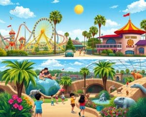 San Diego: Erlebnisparks und familienfreundliche Zoos