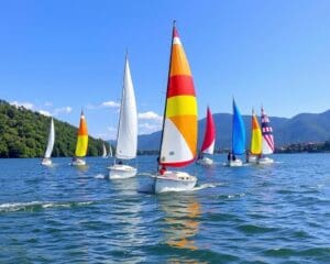 Segelkurse am See: Wind und Wellen spüren