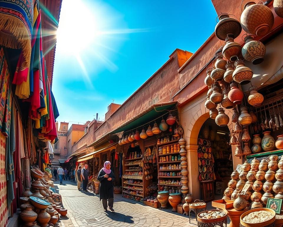 Souks in Marrakesch