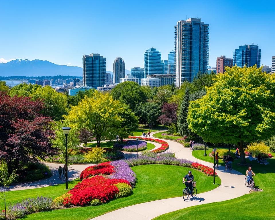 Vancouver: Naturparks und urbanes Leben kombinieren