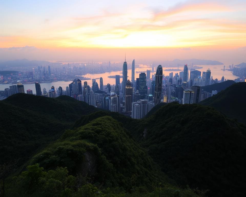 Victoria Peak Aussichtspunkt in Hong Kong