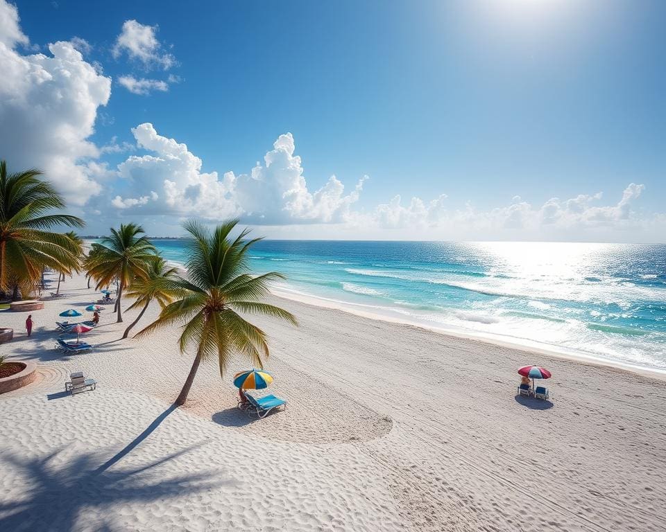 paradiesische Strände in Cancún