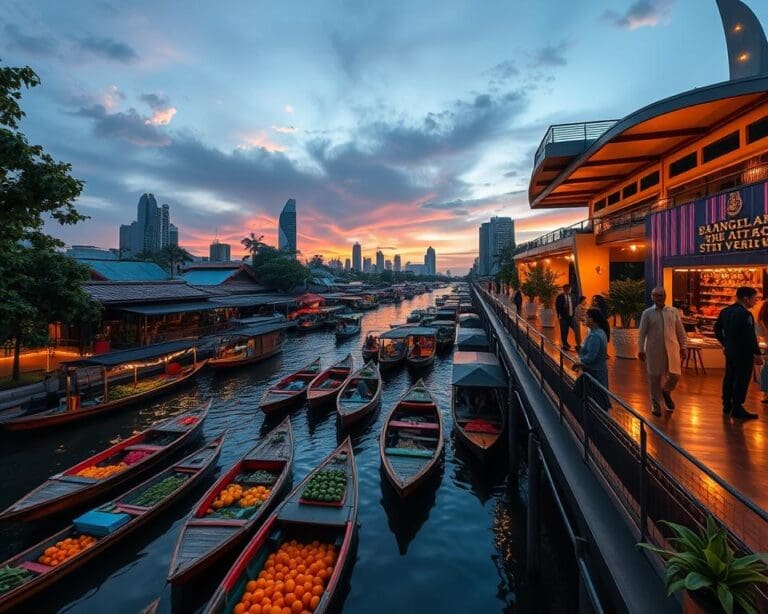 Bangkok: Floating Markets und exklusive Clubs