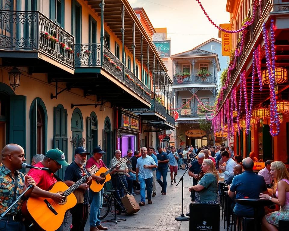 New Orleans: Straßenmusik und lebendige Bars