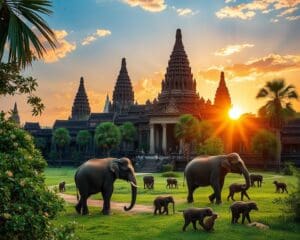 Siem Reap: Tempel-Events und Safari-Parks