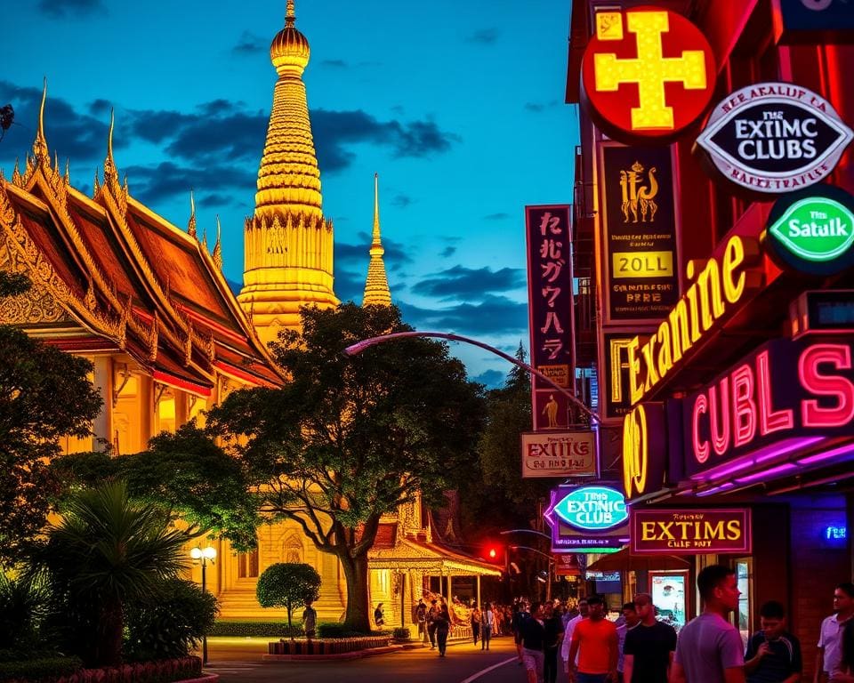 Bangkok: Tempelbesuche und exotische Clubs