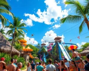 Cancún: Abenteuerparks und spektakuläre Shows