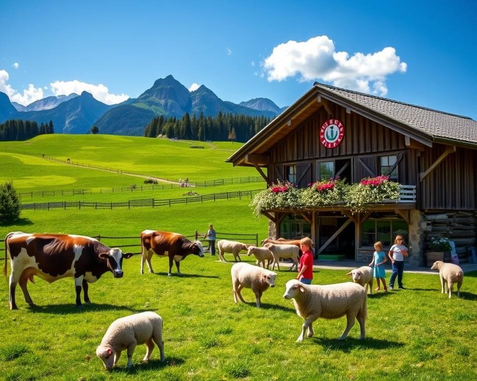 Erlebnisbauernhöfe in Österreich: Natur und Tiere