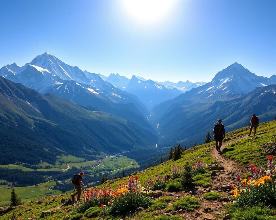 Naturerlebnisse in den Alpen: Wandern und Staunen