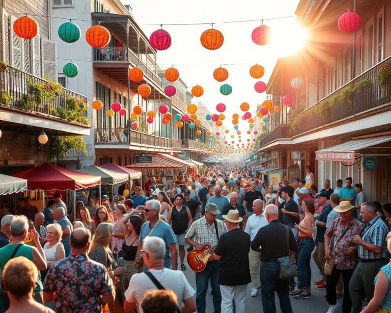 New Orleans: Festivalstimmung und Straßenbands