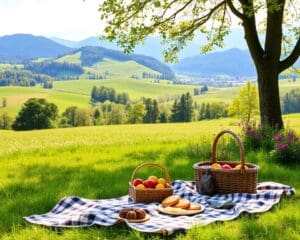 Picknickplätze in Salzburg: Natur genießen