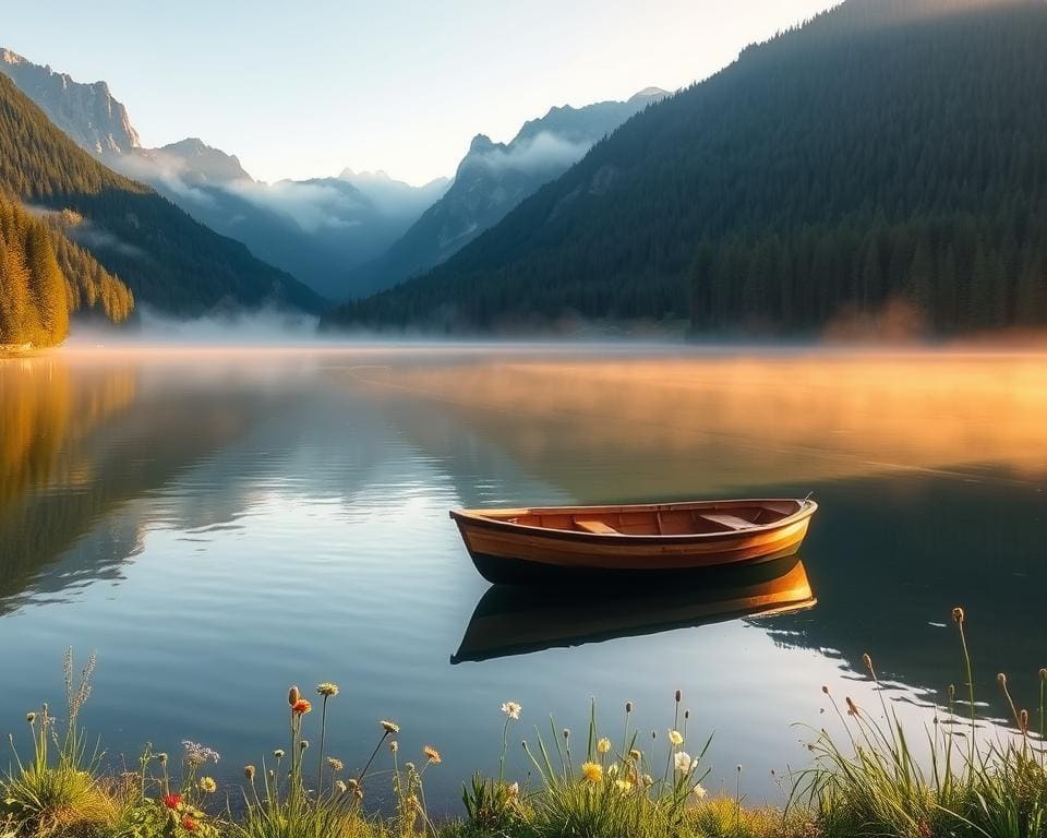 Romantische Bootsfahrten in Bayern