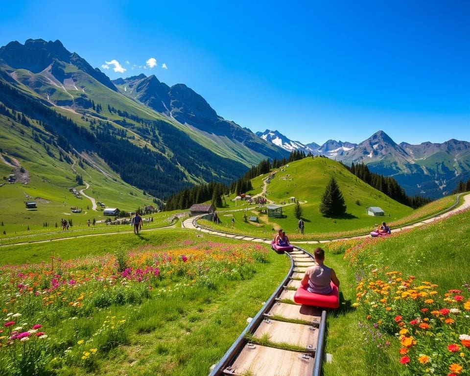 Sommerrodelbahnen in der Schweiz: Spaß in den Alpen