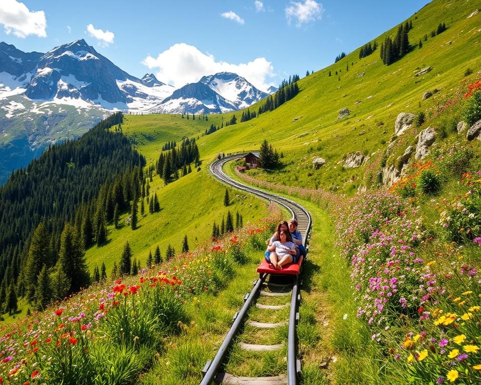 Sommerrodelbahnen in der Schweiz