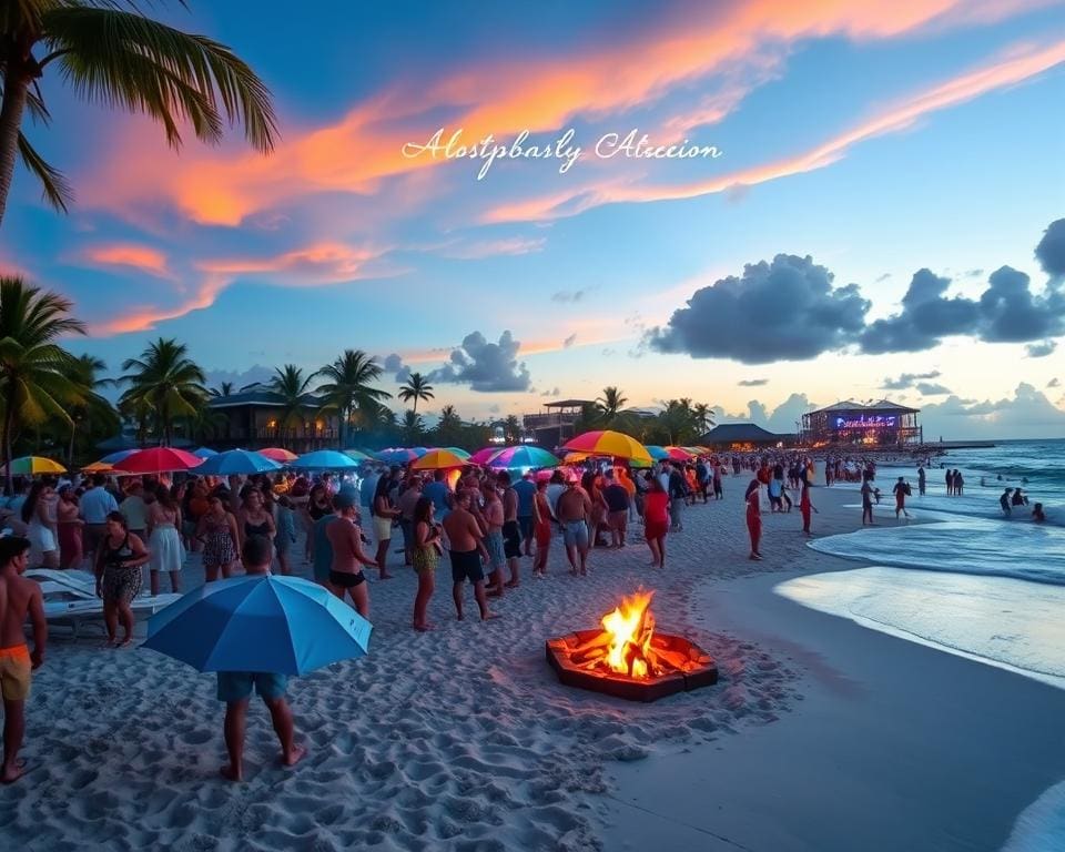 Strandpartys und Nachtleben in Cancún