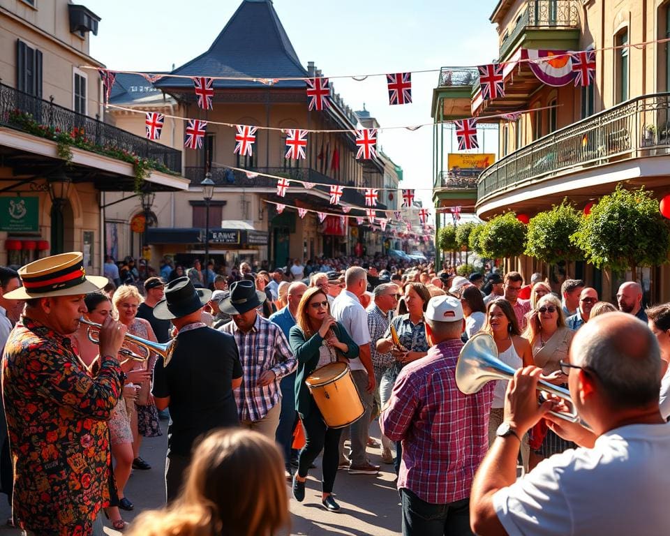 Straßenbands und Festivals in New Orleans