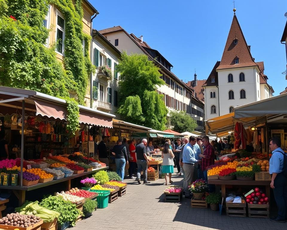 Wochenmarkt in Zürich