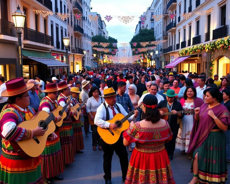 Straßenkonzerte in Lima