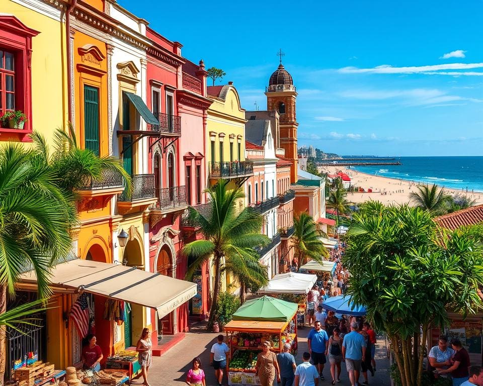 historische Stadt Cartagena mit karibischer Atmosphäre